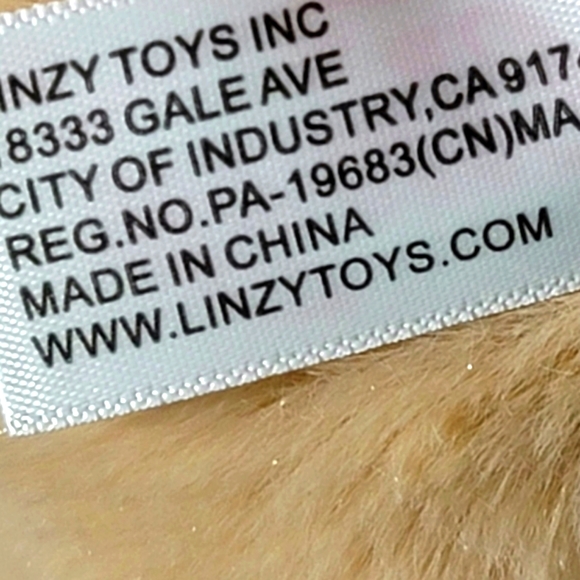 NWT Linzy Stuffed Dog Pug ❤️ Toy For Kids - Picture 12 of 12